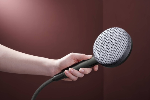Hansgrohe Raindance Alive Select S EcoSmart 125 3jet kézizuhany 65 cm zuhanyrúddal, szálcsiszolt fekete króm 24600340