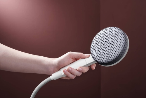 Hansgrohe Raindance Alive Select S EcoSmart 125 3jet kézizuhany 65 cm zuhanyrúddal, matt fehér 24600700