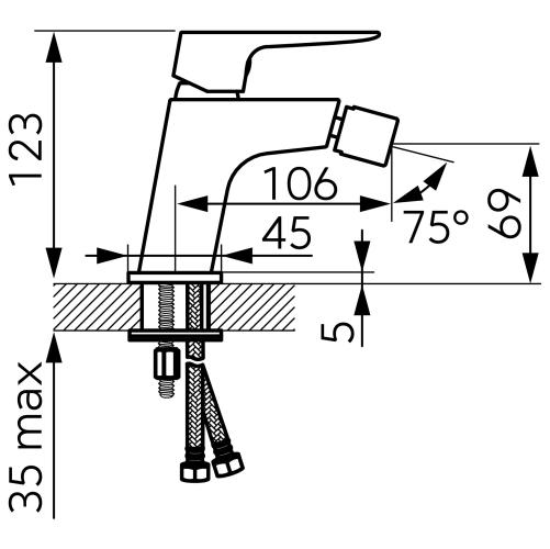 Ferro Vitto Verdeline Gun Metal bidécsaptelep BVI6VLGM