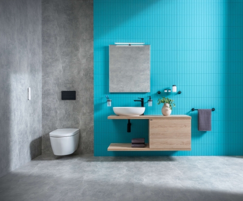 Jika MILA Rimless bidéfunkciós fali WC, fehér H8215230000001