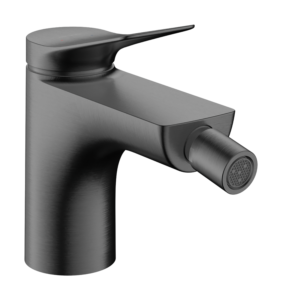 Hansgrohe Vivenis egykaros bidécsaptelep automata lefolyógarnitúrával, szálcsiszolt fekete króm 75200340