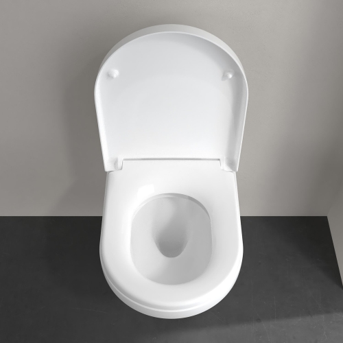 Villeroy & Boch Architectura kombipack fali wc Rimless TwistFlush öblítés, lassú záródású ülőkével, fehér 5684CL01