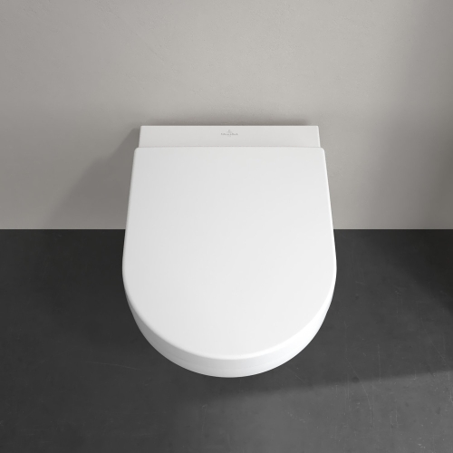 Villeroy & Boch Architectura kombipack fali wc Rimless TwistFlush öblítés, lassú záródású ülőkével, fehér 5684CL01