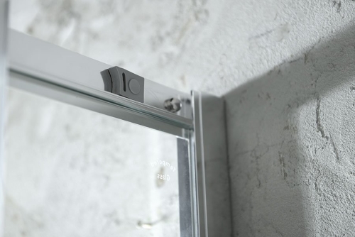 AQUALINE ARLETA íves zuhanykabin, 800x800mm, transzparent 4mm üveg HLS800Y