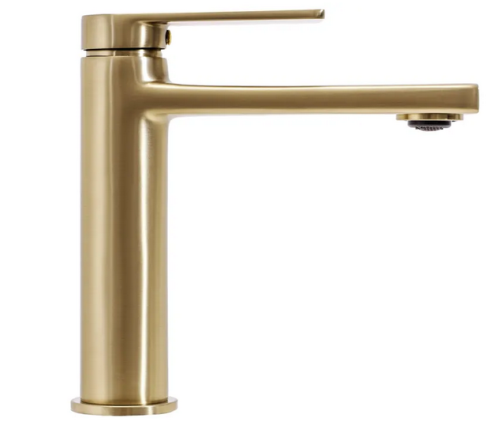 Rea Verso Brush Gold mosdó csaptelep, szálcsiszolt arany REA-B6555