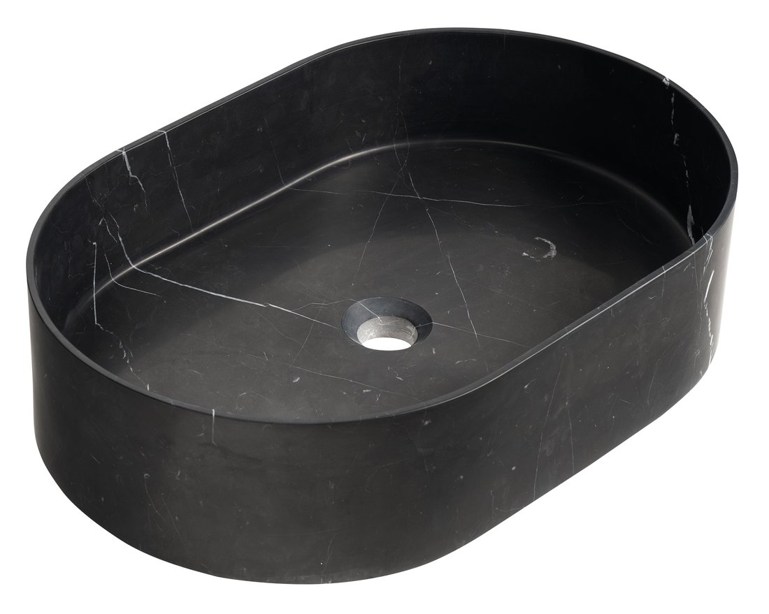 Sapho BLOK 55x37cm kőmosdó, matt marquin 2401-51