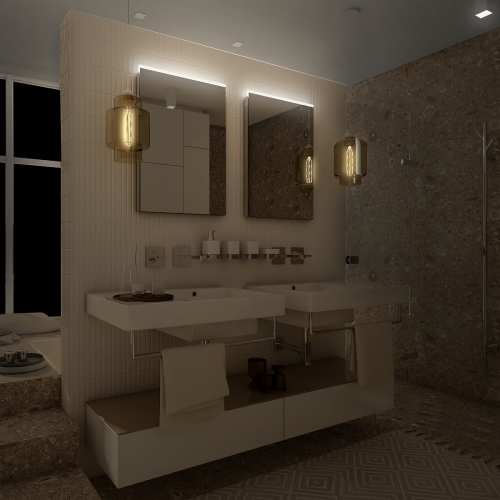 Roltechnik NIMCO 40x60 cm LED tükör ZP 8000