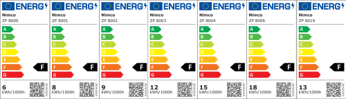 Roltechnik NIMCO 80x60 cm LED tükör ZP 8003