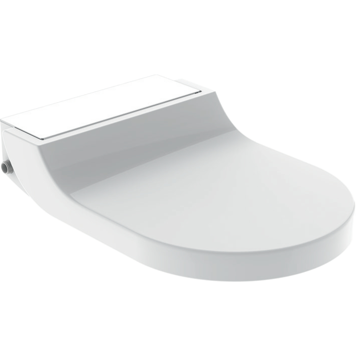 Geberit AquaClean Tuma Comfort WC kerámiára szerelhető berendezés, fehér üveg takarólap 146.270.SI.1