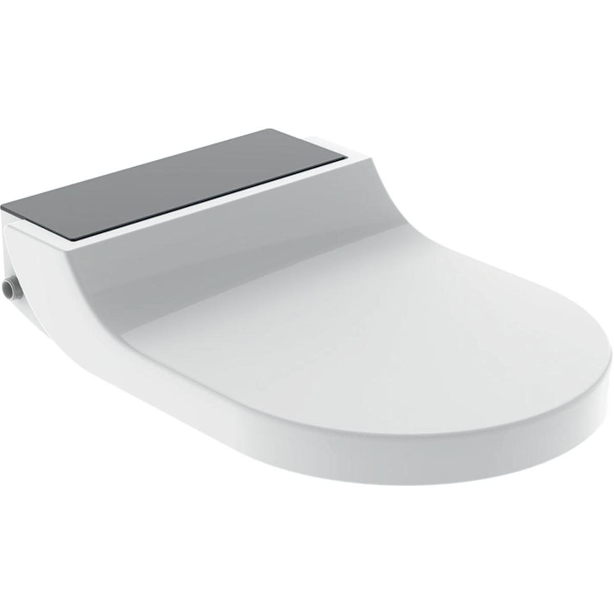 Geberit AquaClean Tuma Comfort WC kerámiára szerelhető berendezés, fekete üveg takarólap 146.270.SJ.1
