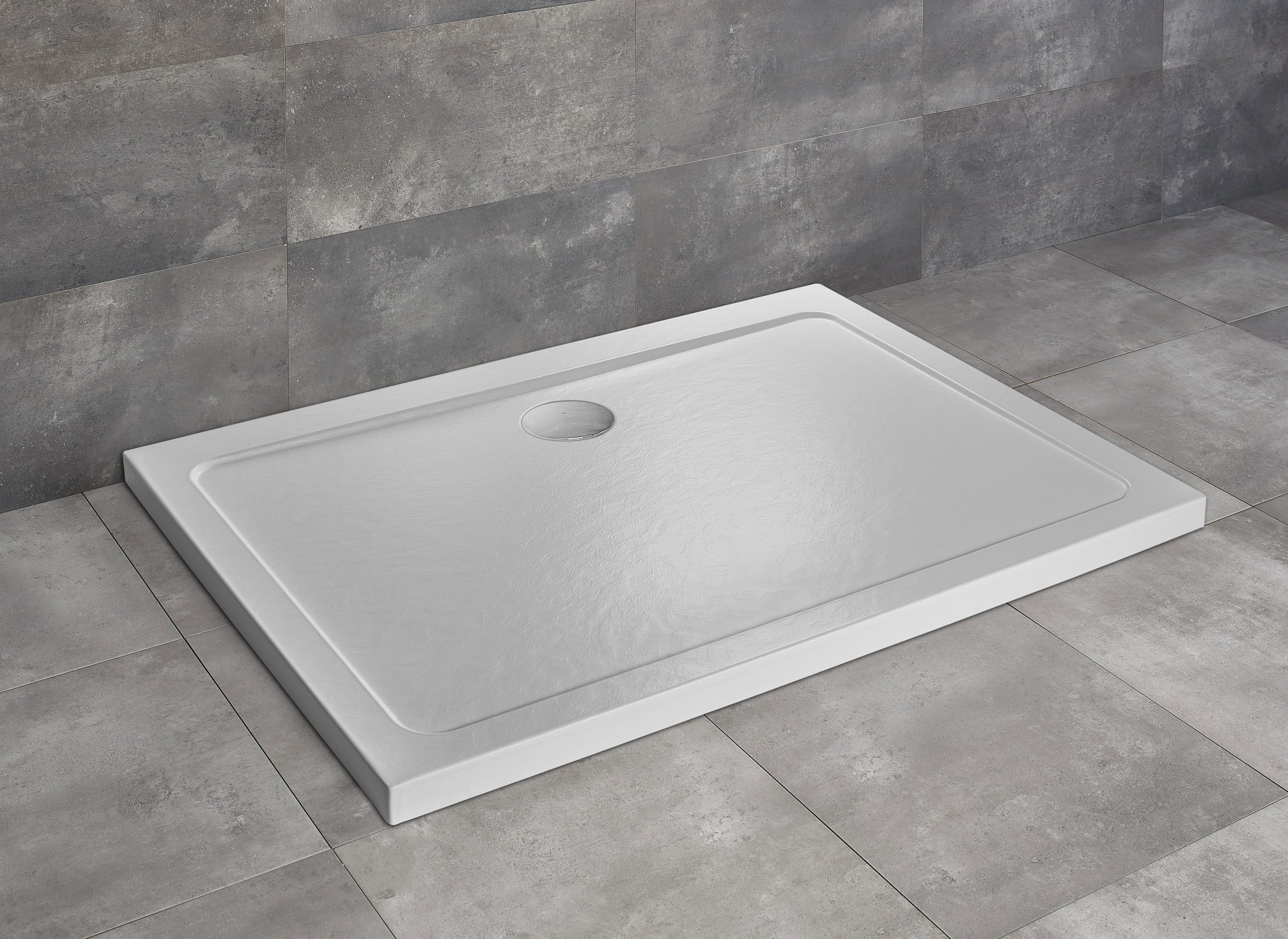 Radaway Doros Stone D 120x90 cm szögletes zuhanytálca, fehér SDRD1290-01-04S