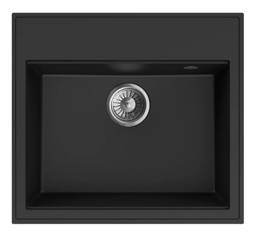 Mofém Zenit 1B gránit mosogató, metál fekete 760012801N3