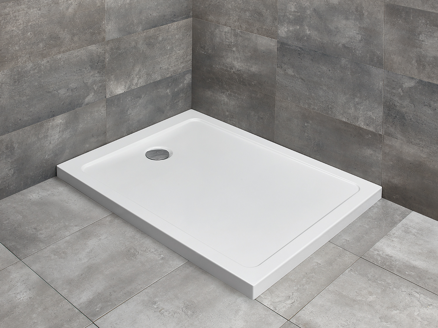 Radaway Doros F 120x70 cm szögletes zuhanytálca, fehér SDRF1270-01