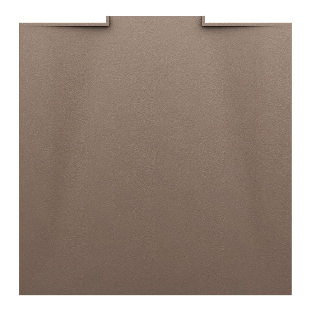 Laufen Nia 80x80 cm Marbond zuhanytálca, matt kávé H2100301290001