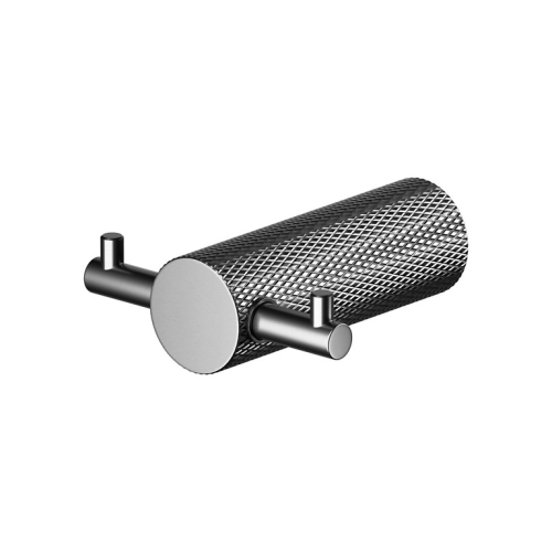 Cersanit Zen dupla akasztó, fegyver metál S951-876