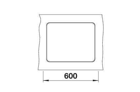 BLANCO ETAGON 500-F fekete tart., SZINTBE ÉPÍTÉS Gránit Mosogató 526349