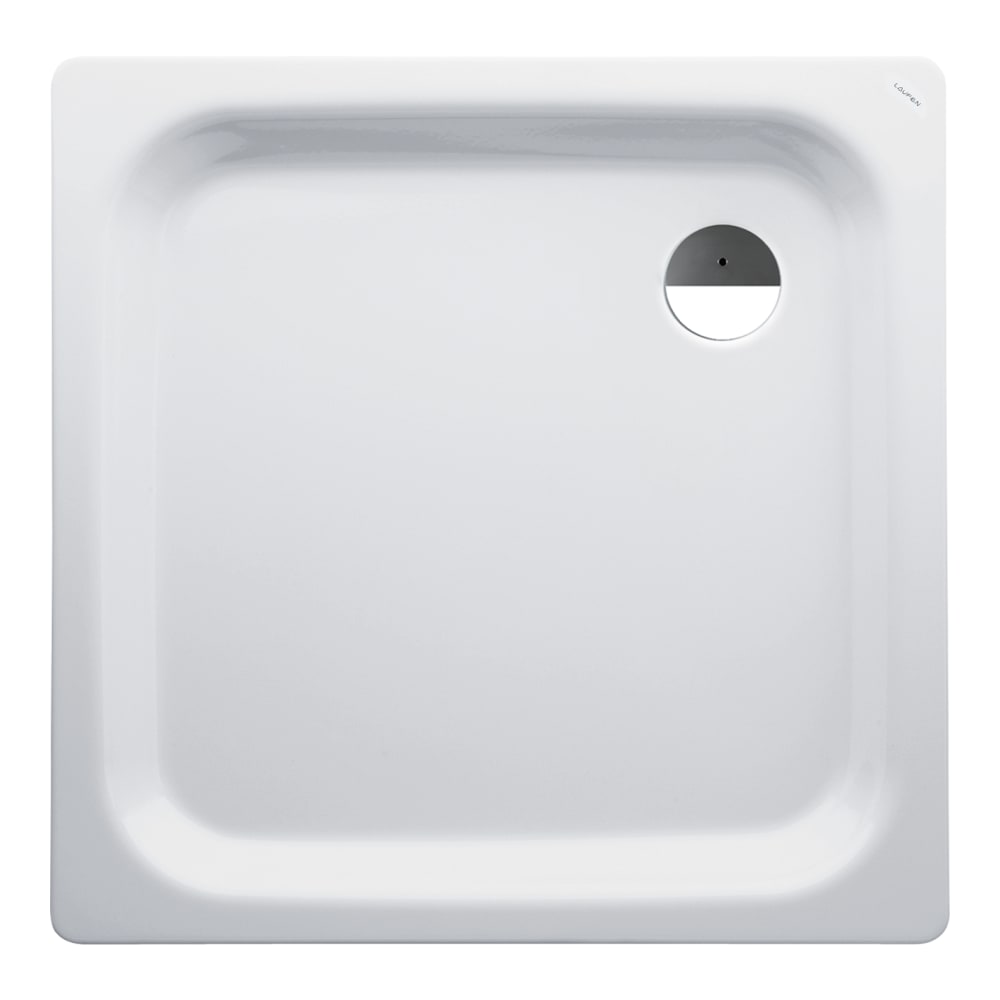 Laufen Platina 90x90 cm zuhanytálca, matt fehér H2150127570401