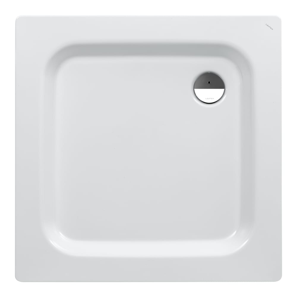 Laufen Platina 100x100 cm zuhanytálca, fehér H2150140000401