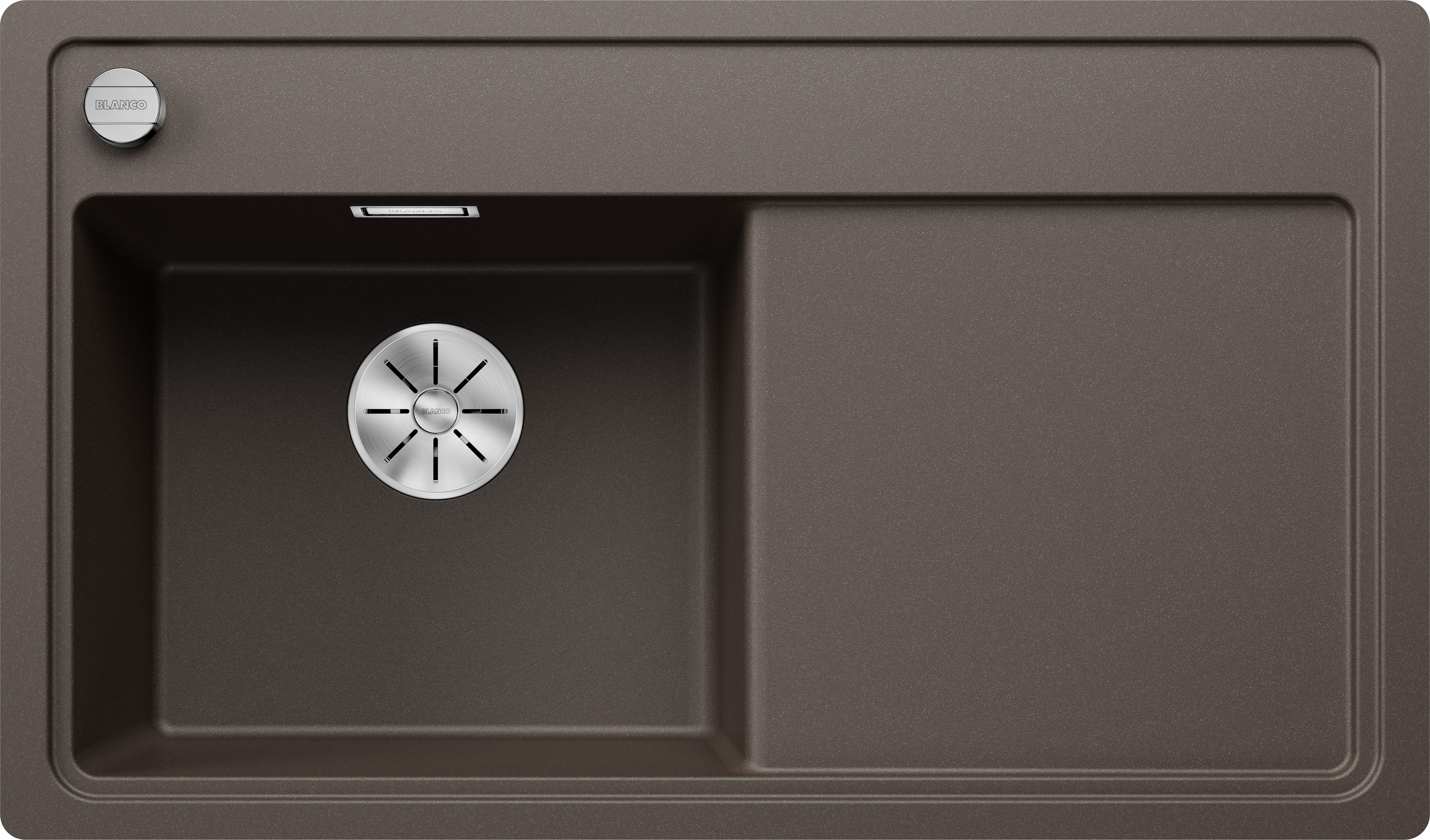 BLANCO ZENAR 45S-F bal kávé tart.nélk, exc. Gránit Mosogató 523839