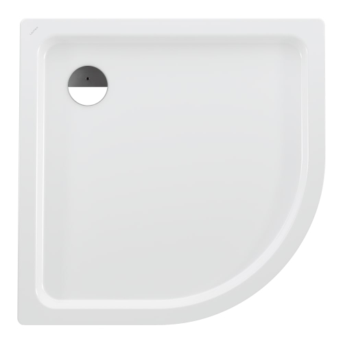 Laufen Platina 100x100 cm negyedköríves zuhanytálca csúszásgátló felülettel, fehér H2150196000401