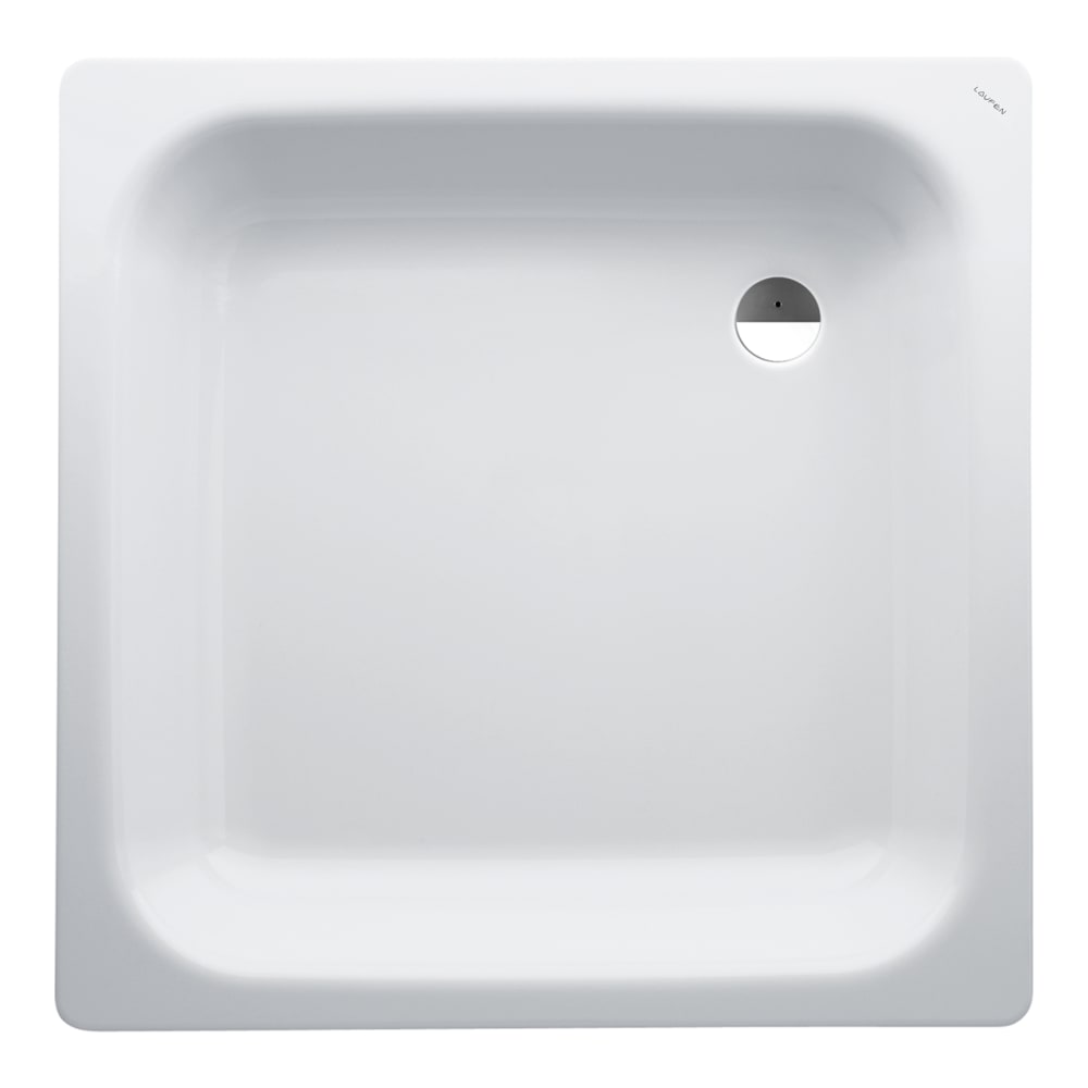 Laufen Platina 80x80 cm mély zuhanytálca csúszásgátló felülettel, fehér H2150216000401