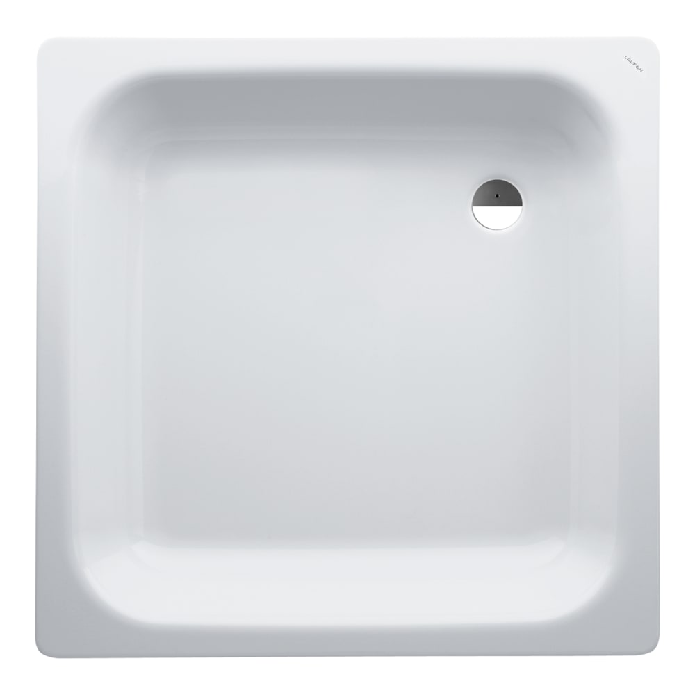 Laufen Platina 90x90 cm mély zuhanytálca, matt fehér H2150227570401
