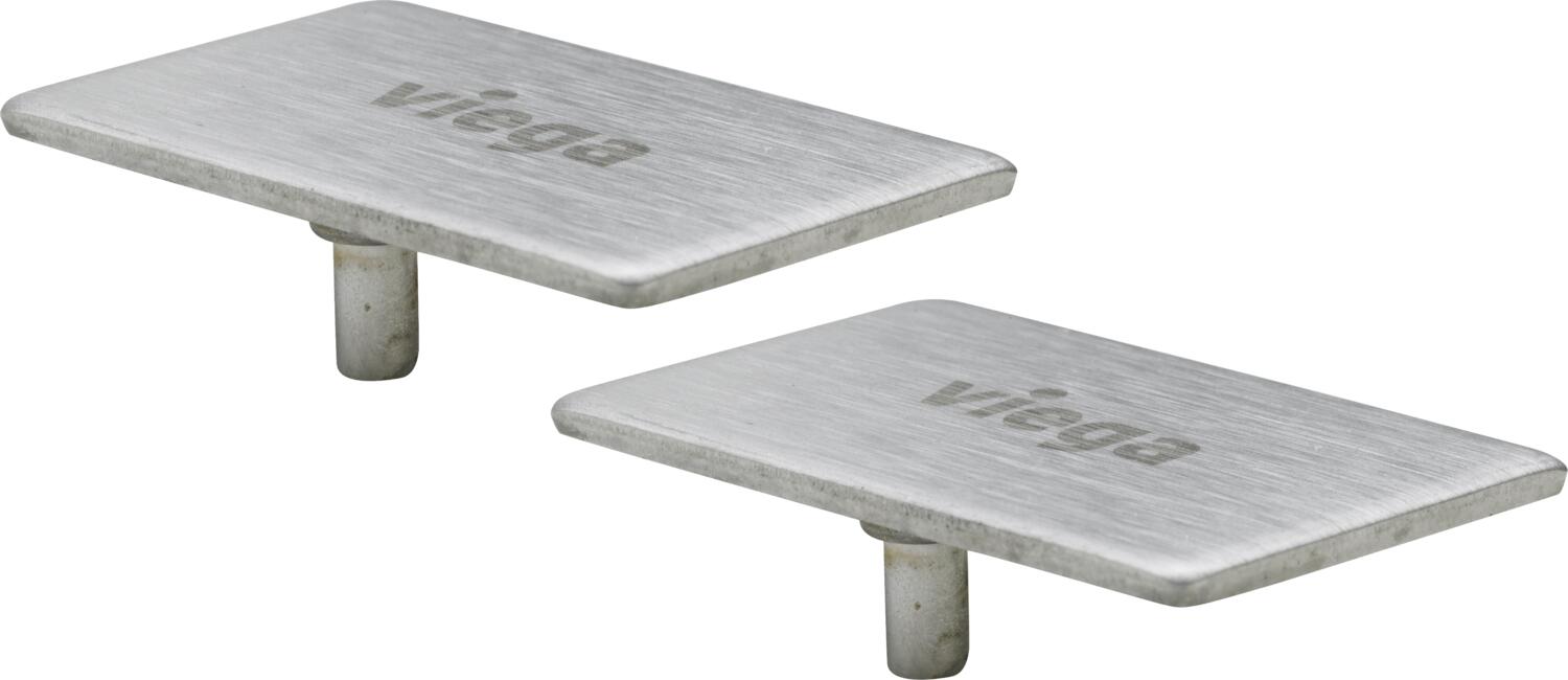 Viega Advantix fedőlap készlet DK2, szálcsiszolt 686406