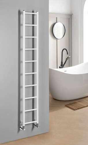 Sapho DINA 250x1680 mm fürdőszobai radiátor, fehér IR377TW