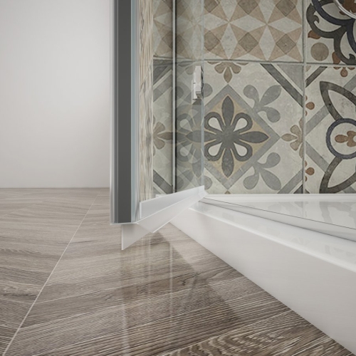 Sapho TRINITY CHROME 110 cm jobbos zuhanyajtó transzparent üveggel, króm GT1211CR-CH