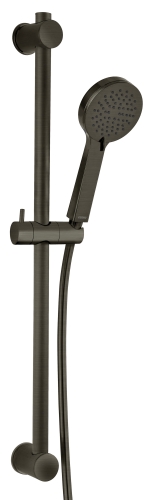 Ferro Rillo zuhanyszett, gun metal N365GM