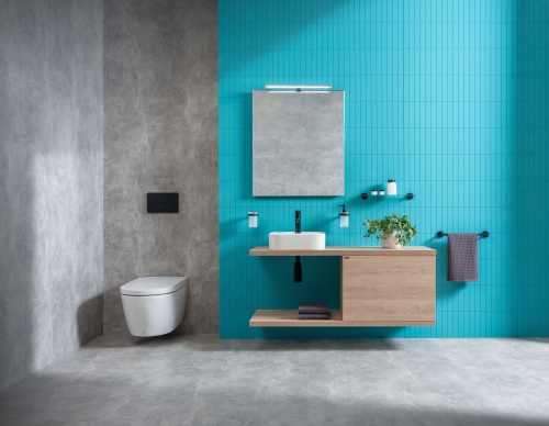 Jika Astra pultra építhető mosdó 40x40 cm, fehér H8183610001111