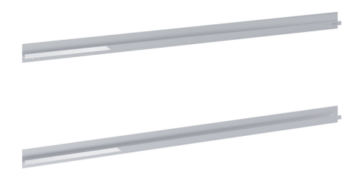 Roca The Gap Pro 100 cm-es mosdószekrényhez fogantyú 2 db, króm A817008339