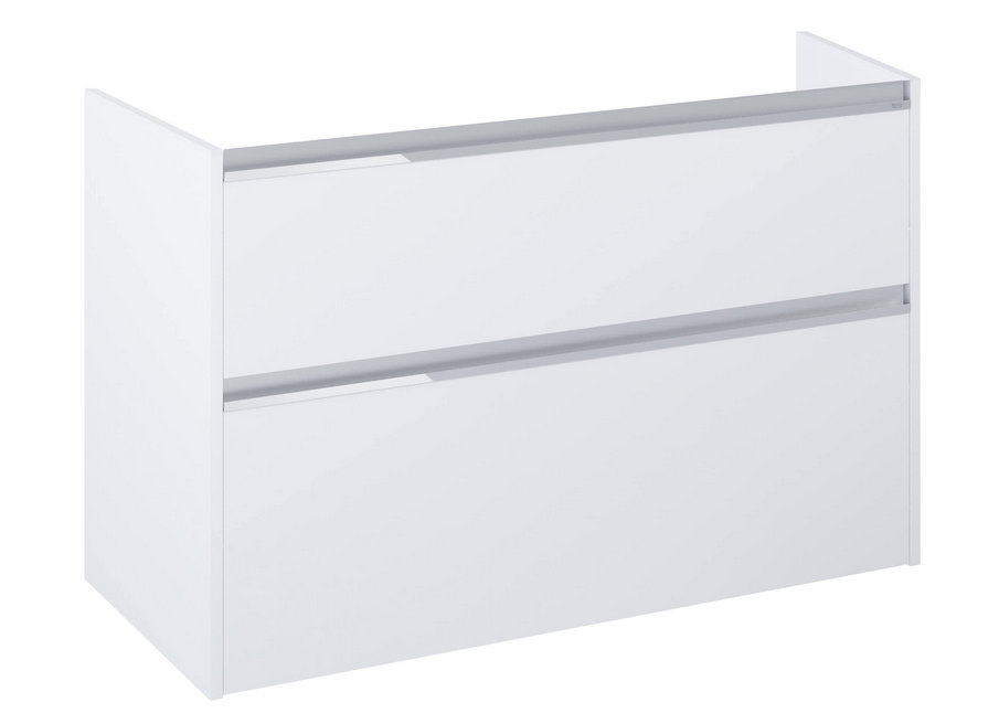 Roca The Gap Pro 100 cm-es mosdószekrény két fiókkal, matt fehér A857902529