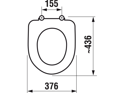 Jika Deep wc ülőke gyorsan eltávolítható H8932813000001