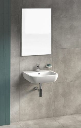 Jika Deep fali mosdó 56x45 cm, fehér H8103670001041