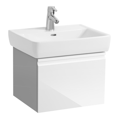 Laufen Pro alsószekrény 1 fiókkal H818952 mosdóhoz, matt fehér H4830340954631