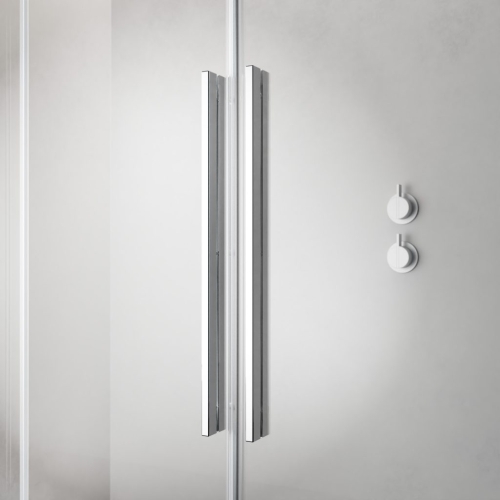 Radaway Furo DWJ 140 cm jobbos zuhanyajtó, króm 10107722-01-01R, 10110680-01-01