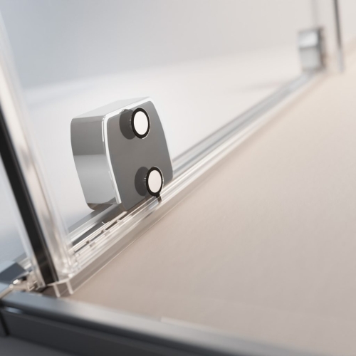 Radaway Furo DWJ 140 cm jobbos zuhanyajtó, króm 10107722-01-01R, 10110680-01-01