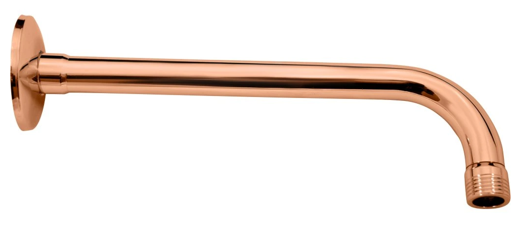 Rav Slezák 40 cm-es fali zuhanykar, szálcsiszolt rose gold MD0150ZRK