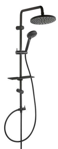 Ferro Matteo Pro zuhanyrendszer, matt fekete NP43-BL