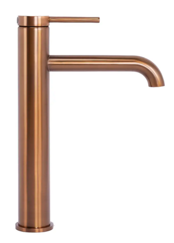 Rea Spot Copper Brush magasított mosdó csaptelep, szálcsiszolt réz REA-B2069