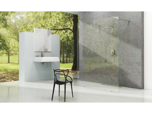 Ravak Free 150 cm Walk-In zuhanyfal Transparent üveggel, krómhatású GW9FP0C0SZ1