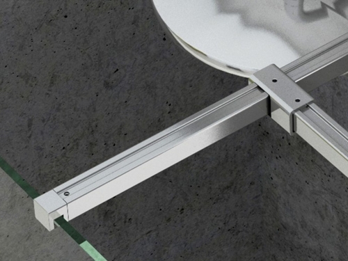 Ravak W Set Uni T csatlakozó, krómhatású GWD01000C001