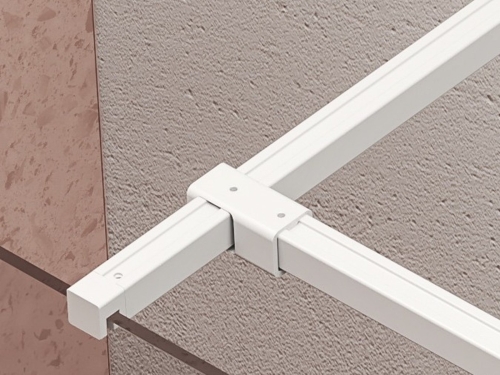 Ravak W Set Uni T csatlakozó, matt fehér GWD01000E008