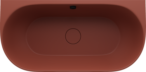 Sapho POLYSAN PAGODA 170x85 cm szabadon álló kád, matt barna 72976.71