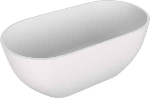 Sapho POLYSAN REDUTA 171x81 cm szabadon álló kád, matt fehér 71842MAT