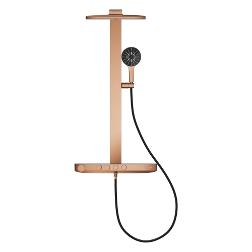 Grohe Rainshower Aqua Pure termosztátos zuhanyrendszer, warm sunset 100962DA00