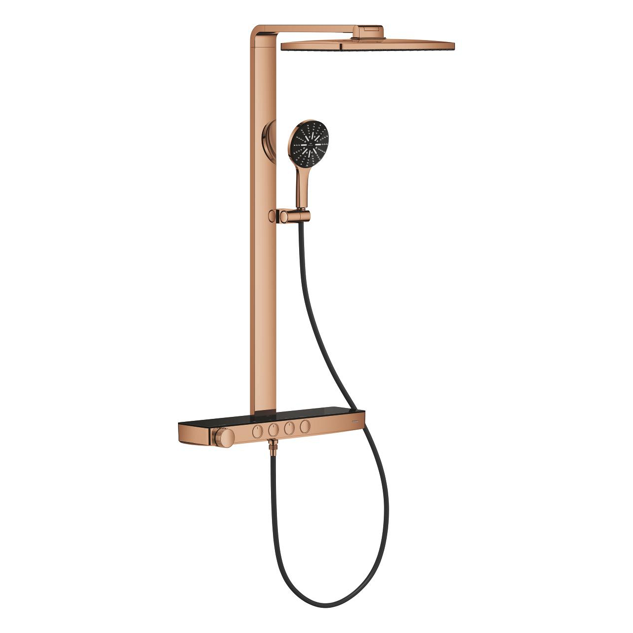 Grohe Rainshower Aqua Pure termosztátos zuhanyrendszer, warm sunset 100962DA00