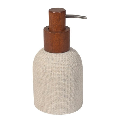 Sapho CRAFT álló szappanadagoló, bézs/akác 8566