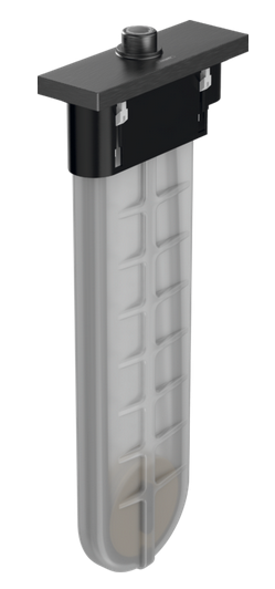 Hansgrohe sBox kád színkészlet, szögletes, szálcsiszolt fekete króm 28010340